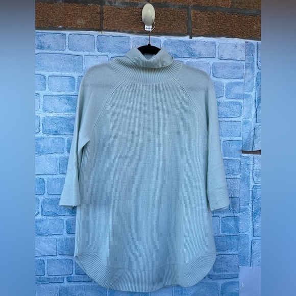 Soft by naadam cashmere mint green sweater xs - Picture 1 of 6